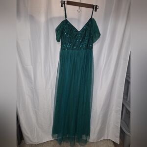Ever Pretty Teal Evening Dress